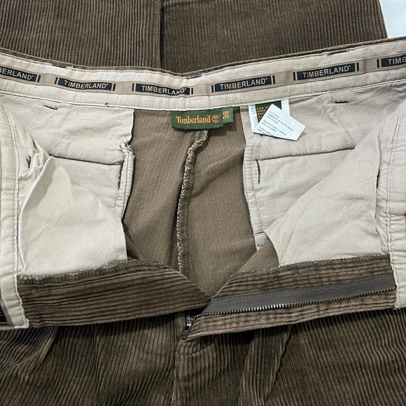 Timberland Corduroy Brown Pants with pockets - Picture 6 of 6